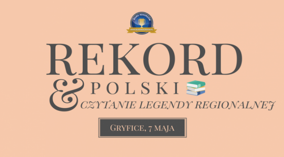 Rekordowe obchody Tygodnia Bibliotek w Gryficach LIFESTYLE, Książka - Z okazji obchodzonego 8 maja Dnia Bibliotekarza i Bibliotek, w Gryficach będzie bity Rekord Polski na najwięcej osób czytających legendę regionalną jednocześnie.