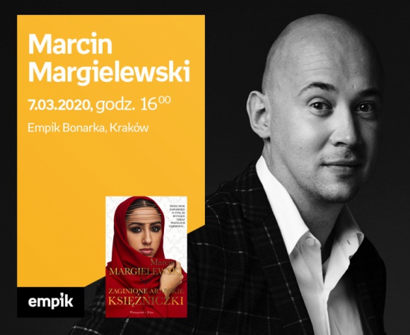 Marcin Margielewski | Empik BonarEmpik Bonarka . LIFESTYLE, Książka - Marcin Margielewski, autor ("Była arabską stewardesą") w Empik Bonarka .